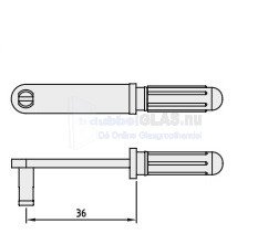 Hendels en stangclips